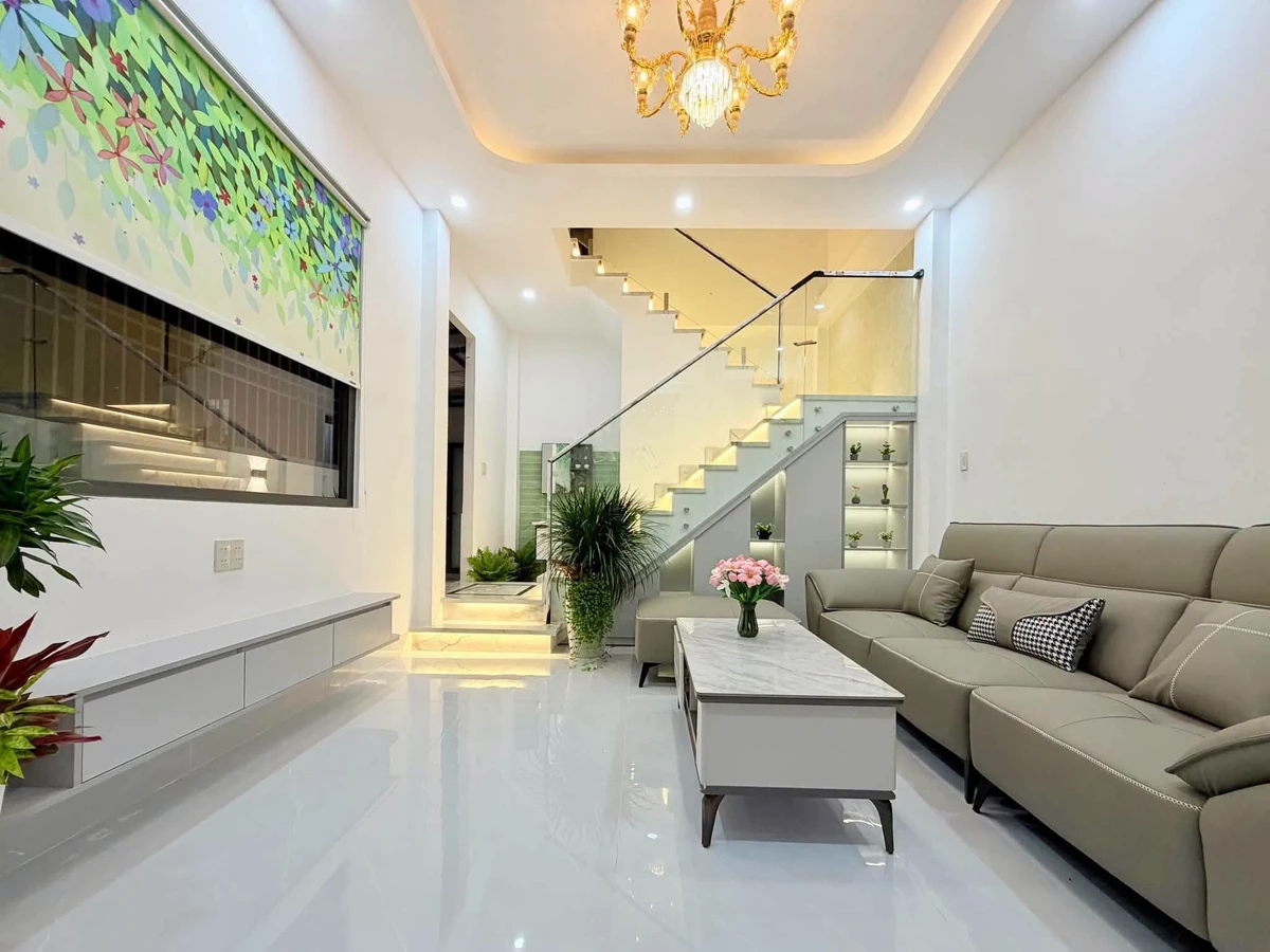 Bán nhà hoàn thiện 1 trệt 1 lầu 96m2, gần chợ An Giang - Ảnh thu nhỏ 5