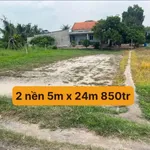 Bán đất nền thổ cư 5x24m (120m2) giá 850 triệu tại thị trấn Đức Hòa, Long An - Ảnh thu nhỏ 1