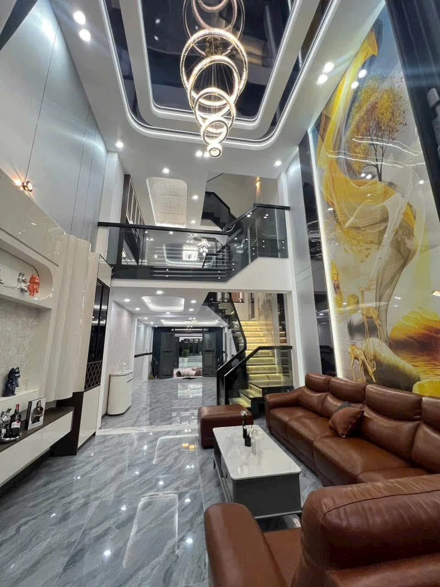 Bán nhà phố full nội thất góc 2 mặt tiền 4,5x15m đường Bình Thành, Bình Tân - Ảnh thu nhỏ 4