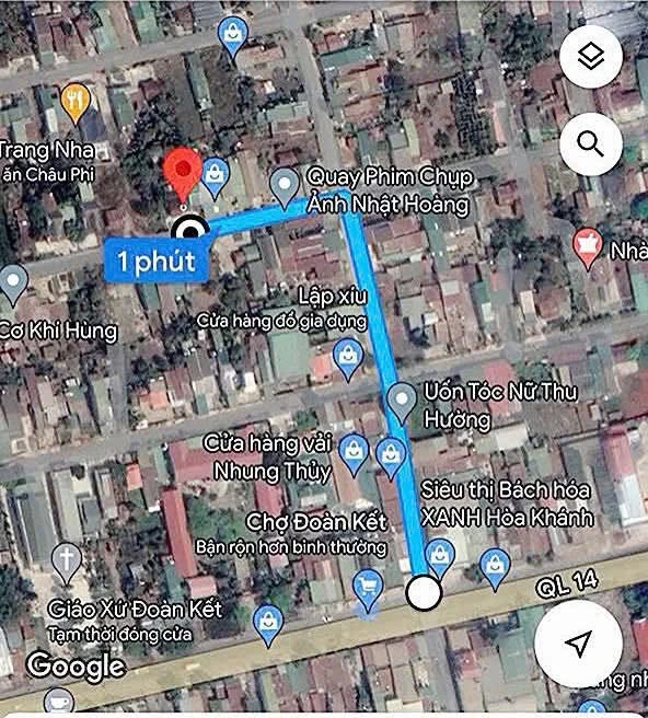 Bán đất 5x38m sau lưng chợ Đoàn Kết, cách QL14 250m, giá 1,2 tỷ - Ảnh thu nhỏ 4