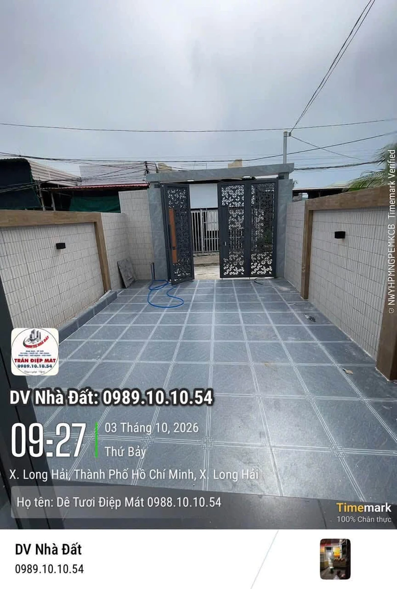 Bán nhà 2PN 60m² Long Hải, Nhà Bè, gần biển 2 tỷ 492 tr - Ảnh thu nhỏ 4