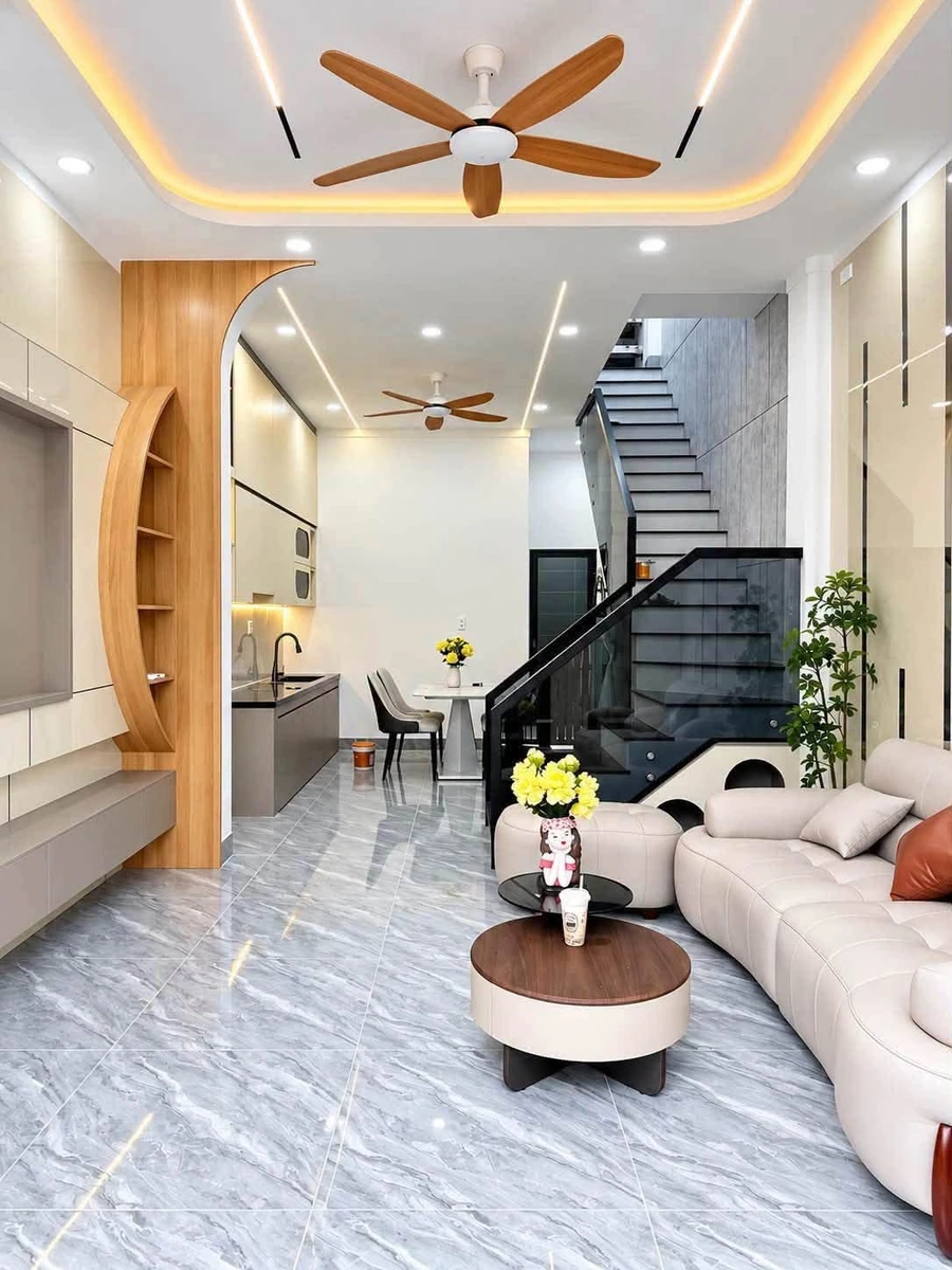 Bán nhà phố 100m2 3PN Phường Trảng Dài Nhà Bè - Ảnh thu nhỏ 4