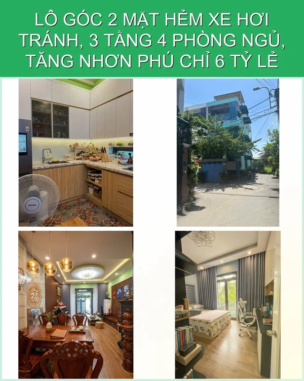 Bán nhà mặt tiền 7 tầng thang máy Phan Văn Hớn, Quận 12, 4,2x15,5m, nhỉnh 9 tỷ hoangdang