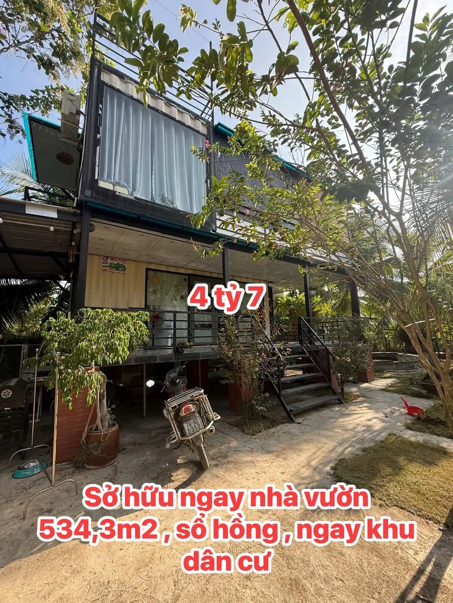 Bán nhà vườn 534m2 Đắc Lộc Nha Trang - Ảnh 1