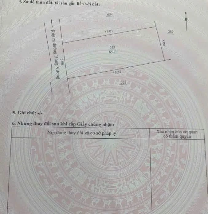 Bán đất kiệt Hùng Vương 66m2, 3,15 tỷ, Khánh Hòa - Ảnh 1