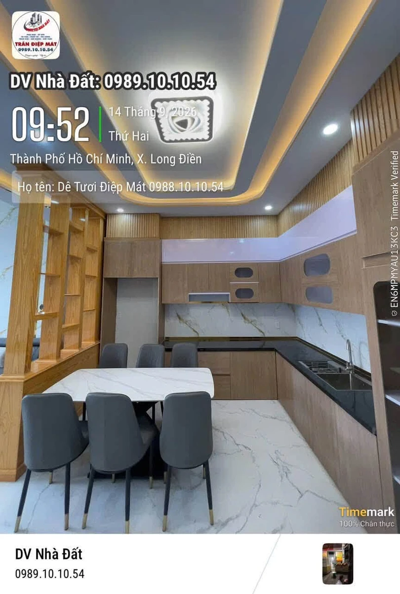 Bán nhà 1 lầu 1 trệt 3PN 50m² Long Hải, 2 tỷ 475 triệu - Ảnh thu nhỏ 2