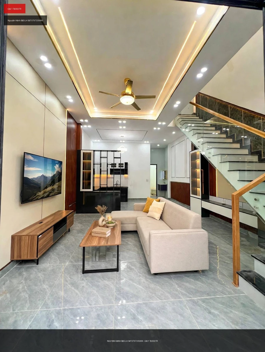 Nhà mới xây 3 PN Đức Hòa Long An 75m² 1 tỷ 950 triệu - Ảnh thu nhỏ 2