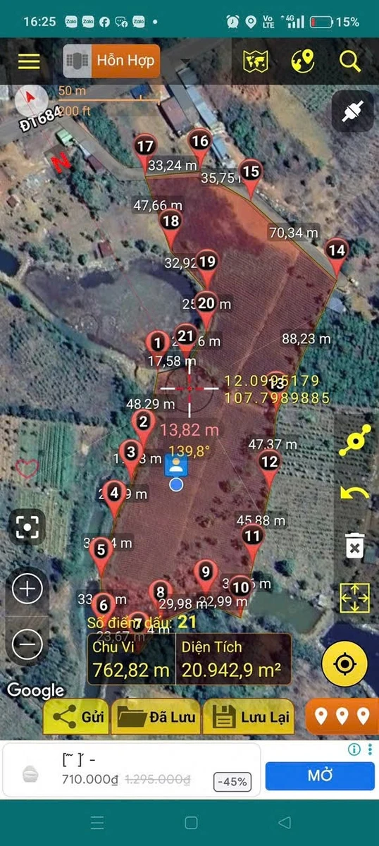 Bán đất 2 hectare tại Đắk Nông, giá 4.4 tỷ - Ảnh thu nhỏ 3