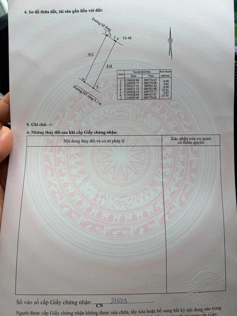 Bán đất Suối Hiệp 120m² 490 triệu - Ảnh thu nhỏ 2