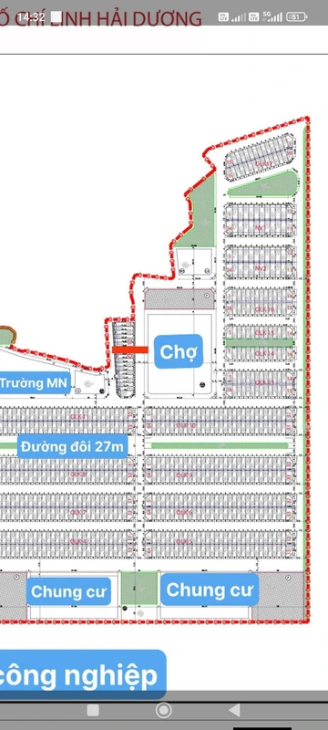 Bán đất 78,7m2 hai mặt tiền chợ KDT Thành Đông Hải Phòng