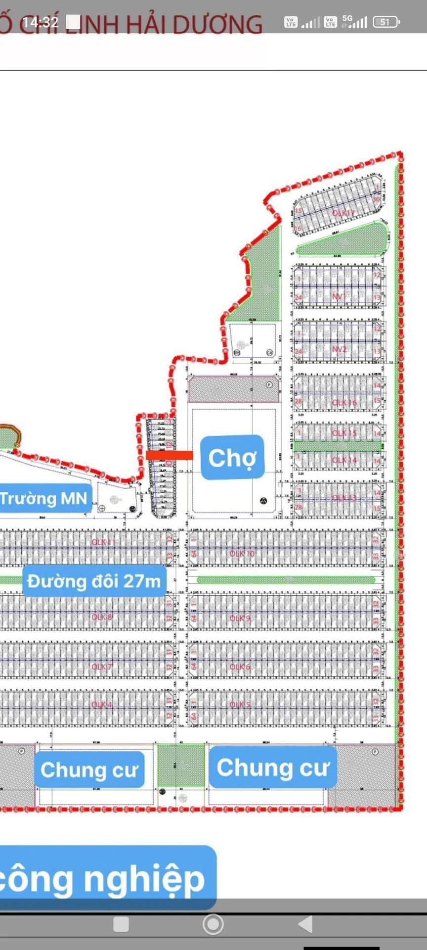 Bán đất 78,7m2 hai mặt tiền chợ KDT Thành Đông Hải Phòng - Ảnh 1