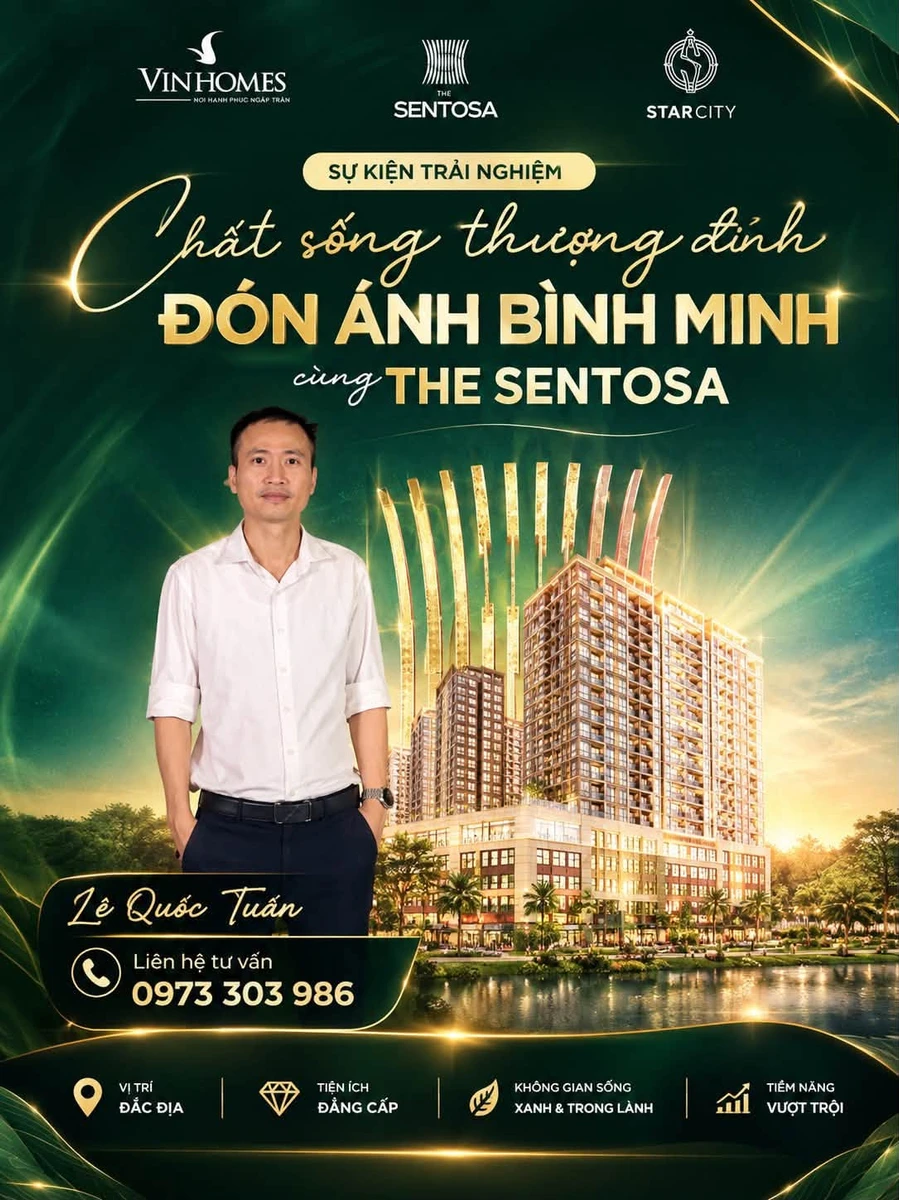 Bán căn hộ studio 32.9m² Sentosa Tầng 18 1.48 tỷ - Ảnh thu nhỏ 5