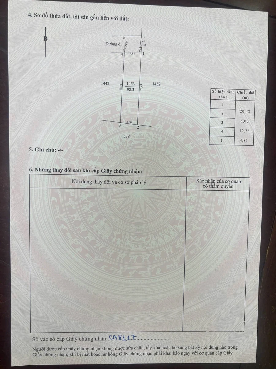 Bán đất Phùng Lưu Huế 98m² ngang 5m, 1,7 tỷ - Ảnh thu nhỏ 4
