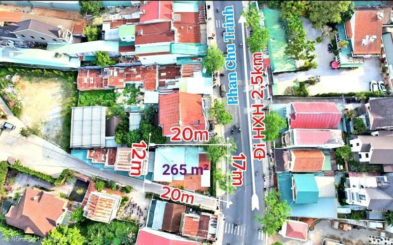 Bán đất Đà Lạt 265m² mặt tiền kinh doanh 26.5 tỷ