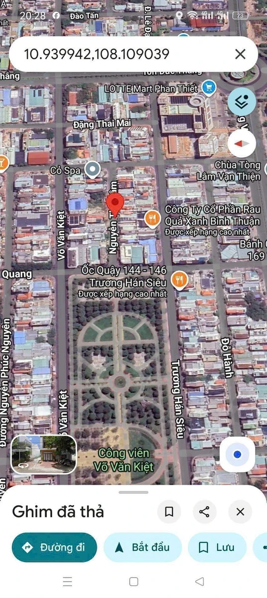 Bán đất nền 105m2 mặt nhựa Nguyễn Thế Lâm Phan Thiết 5.5 tỷ - Ảnh thu nhỏ 2