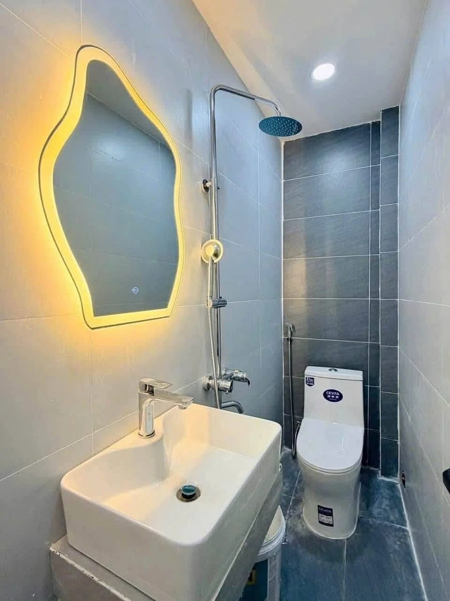 Bán nhà 2 tầng đúc 35m2, 2PN 2WC, full nội thất, hẻm 3m gần chợ Hạnh Thông Tây, Gò Vấp - Ảnh thu nhỏ 5