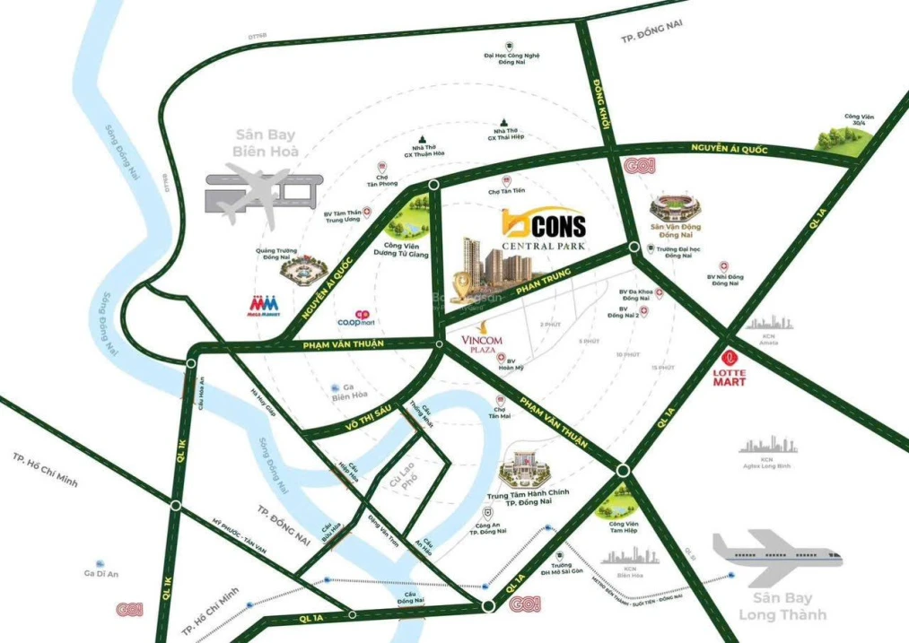 Hot 1 căn 3PN hiếm có trên mặt bằng tầng Bcons Central Park, căn góc B.XX.30 tầng trung, CK 8,5% - Ảnh thu nhỏ 3