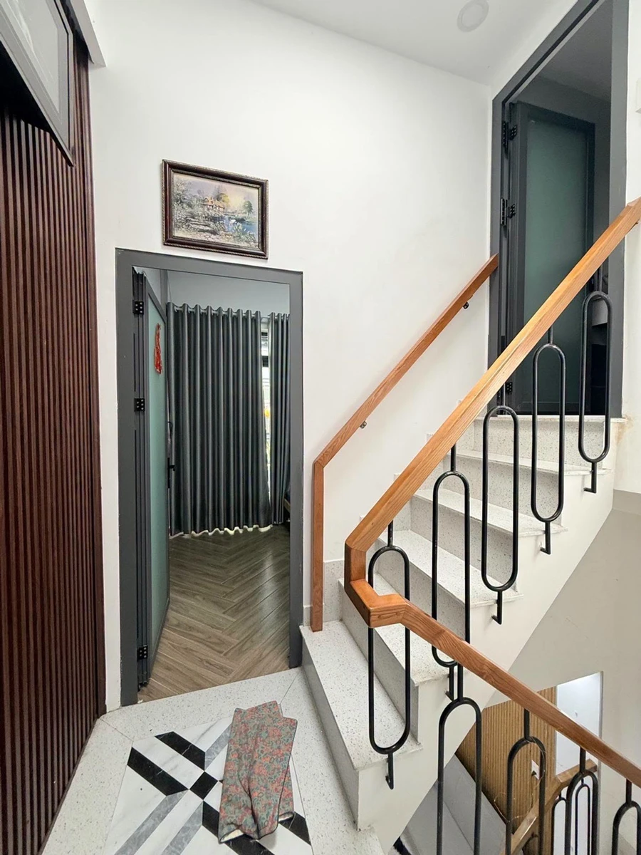 Bán nhà mới 2 tầng 3 phòng ngủ 43m² hẻm xe hơi gần Cầu Bông, Bình Thạnh - Ảnh thu nhỏ 4