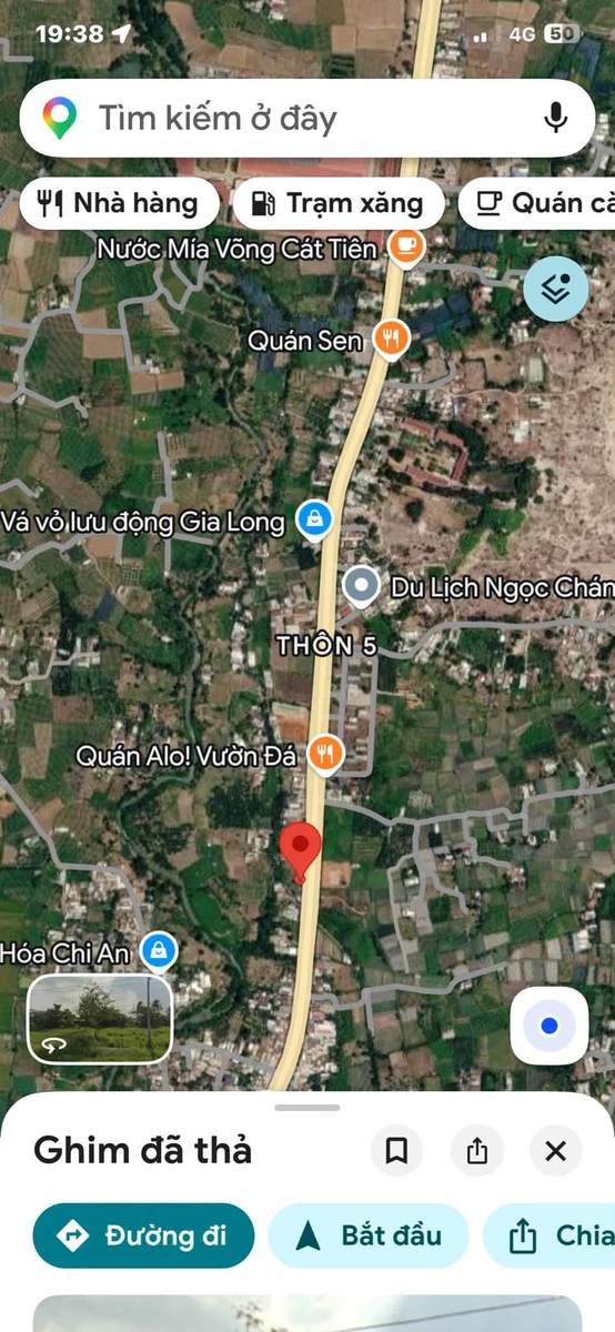 Bán đất mặt tiền QL 1A Hàm Đức 243m2 Phan Thiết - Ảnh 1