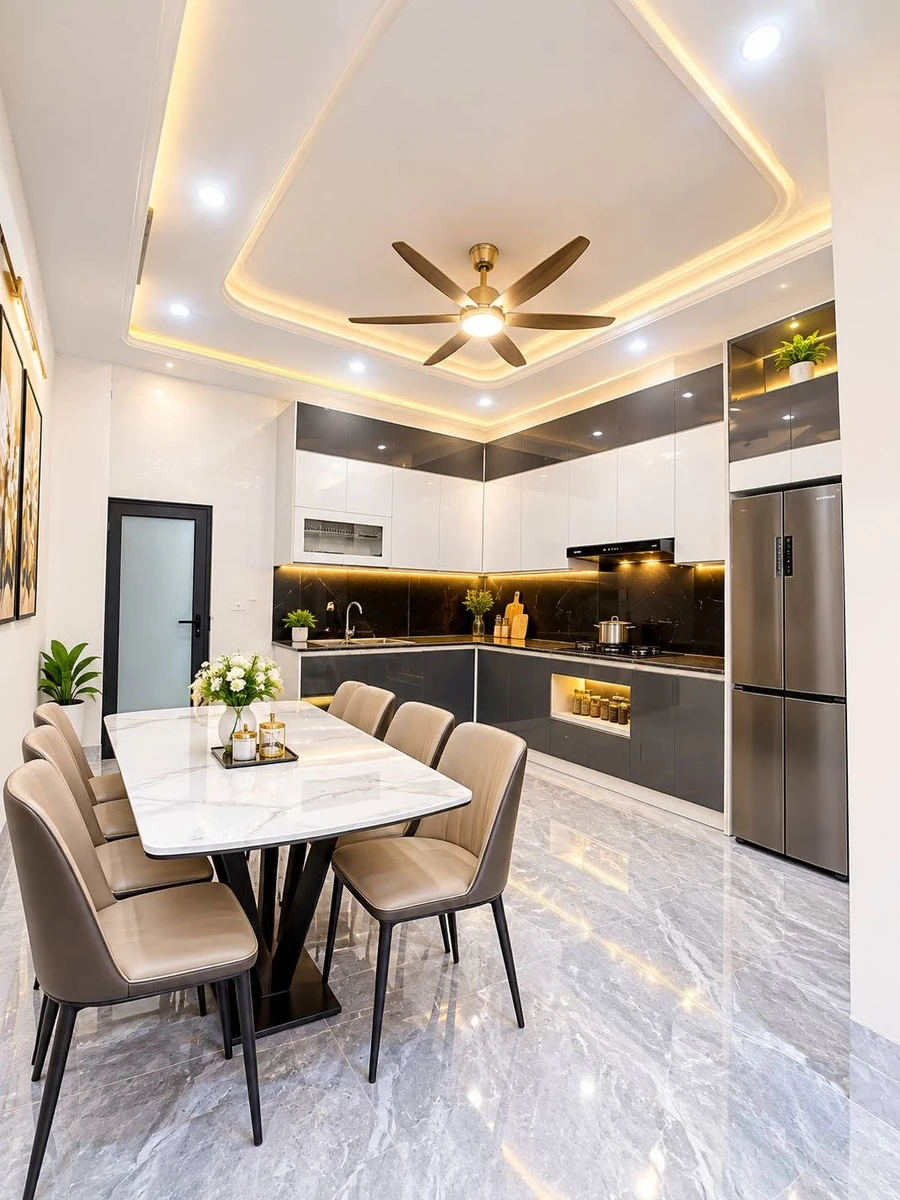 Bán nhà Vân Tra An Đồng 60m² 3 tầng, mặt tiền 5.7m - Ảnh thu nhỏ 3
