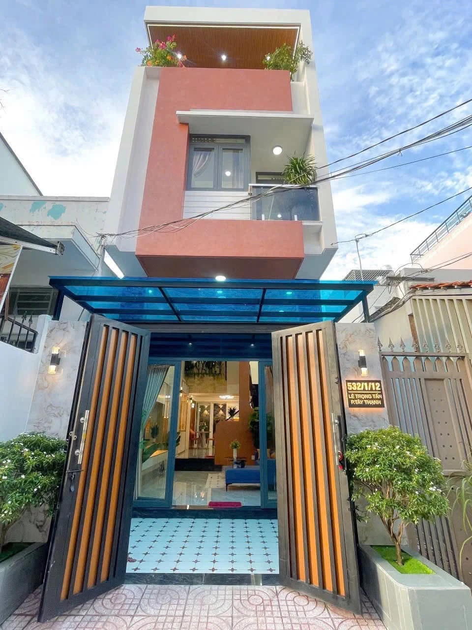 Bán nhà hẻm 7m Lê Trọng Tấn, Tây Thạnh, Tân Phú, 4x17m, 4PN, giá 8,6 tỷ - Ảnh 1