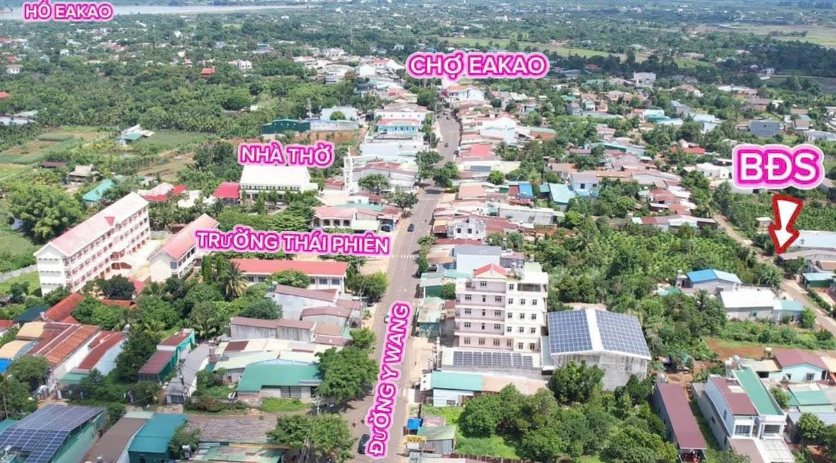 Bán đất mặt tiền 5x31 (310m²) 1 tỷ 340 triệu EaKao Đắk Lắk - Ảnh 1