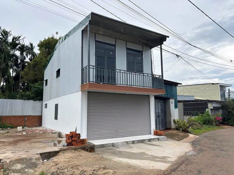 Bán nhà trệt lửng 61m2 sát chợ Hòa Thắng, Phường Tân Lập, giá 1 tỷ 380 triệu