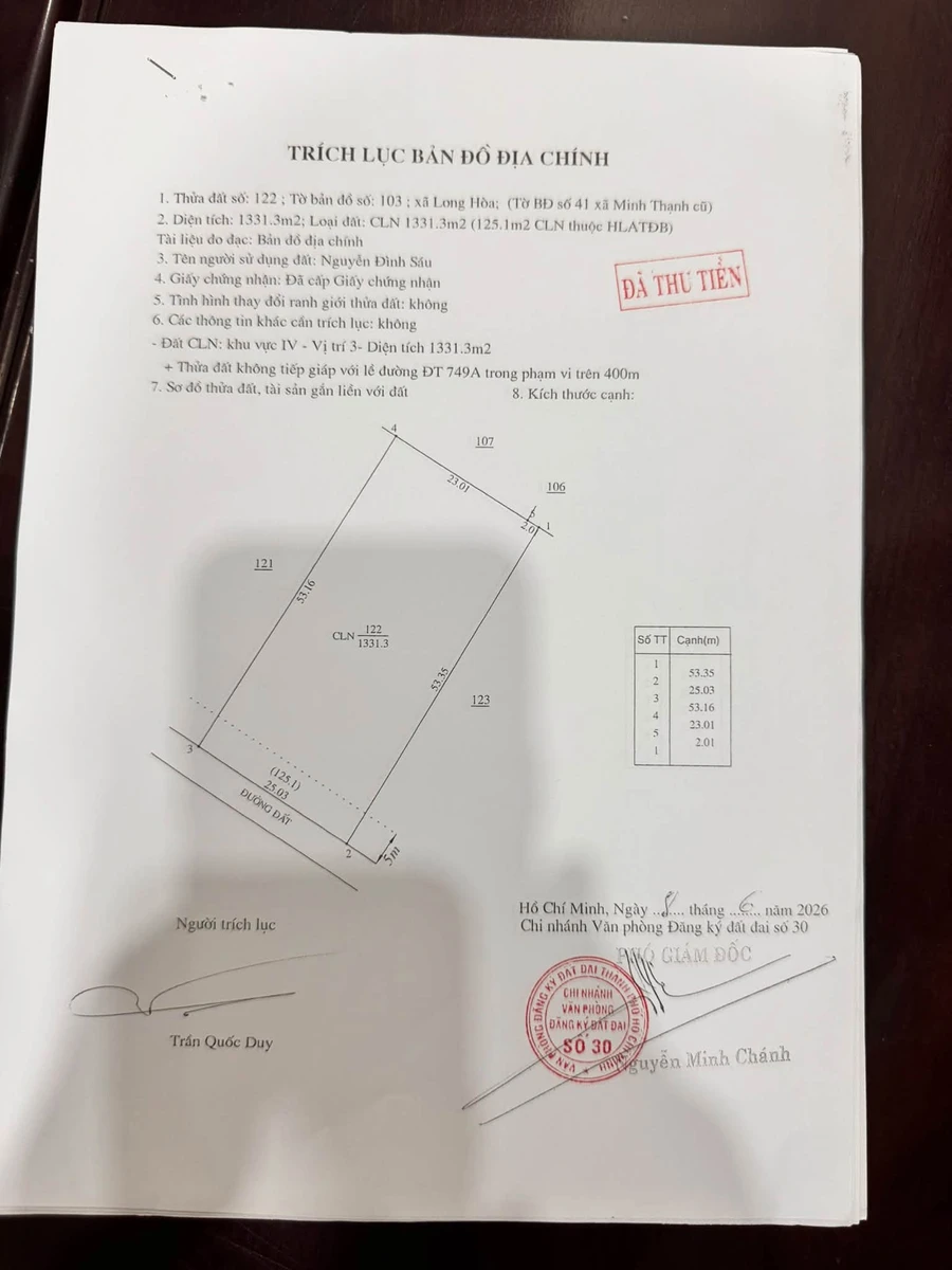 Bán đất Long Hoà, 400 m2, 37 triệu/m ngang - Ảnh thu nhỏ 4