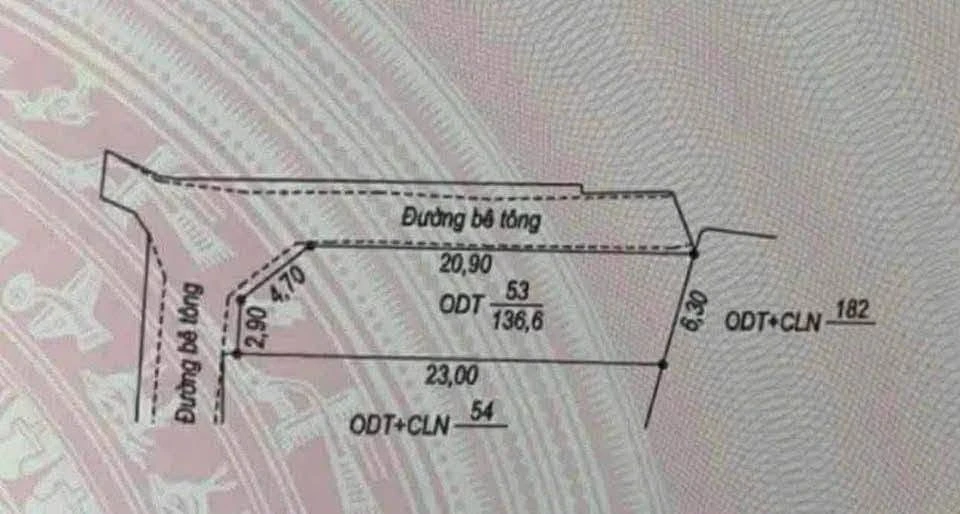Bán lô đất Quận 1, 138m², 1 tỷ 6 - Ảnh 1