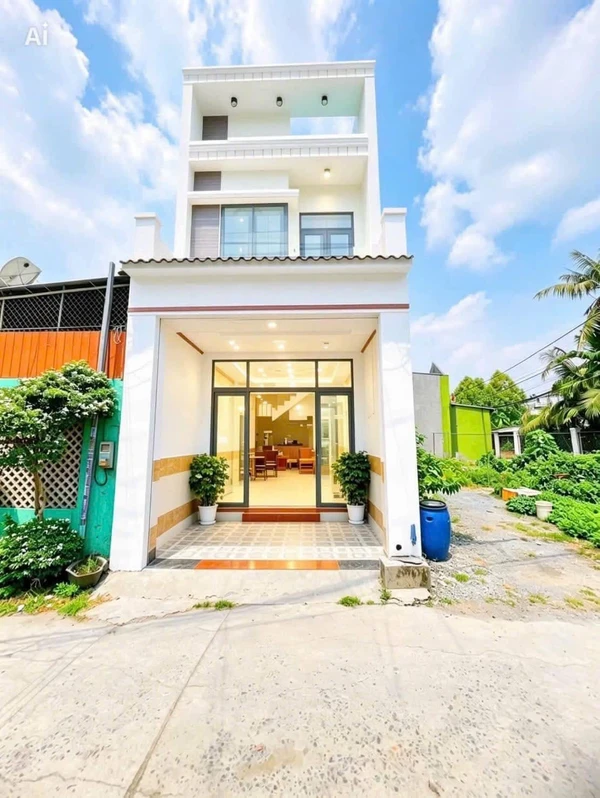 Bán nhà 2 tầng 40m² Việt Hoà, 3 PN 4m42