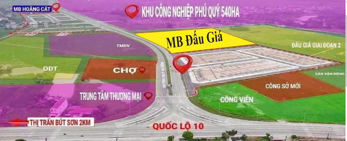 Bán đất 200m² gần KCN Phú Quý 1 tỷ 7 - Ảnh thu nhỏ 2