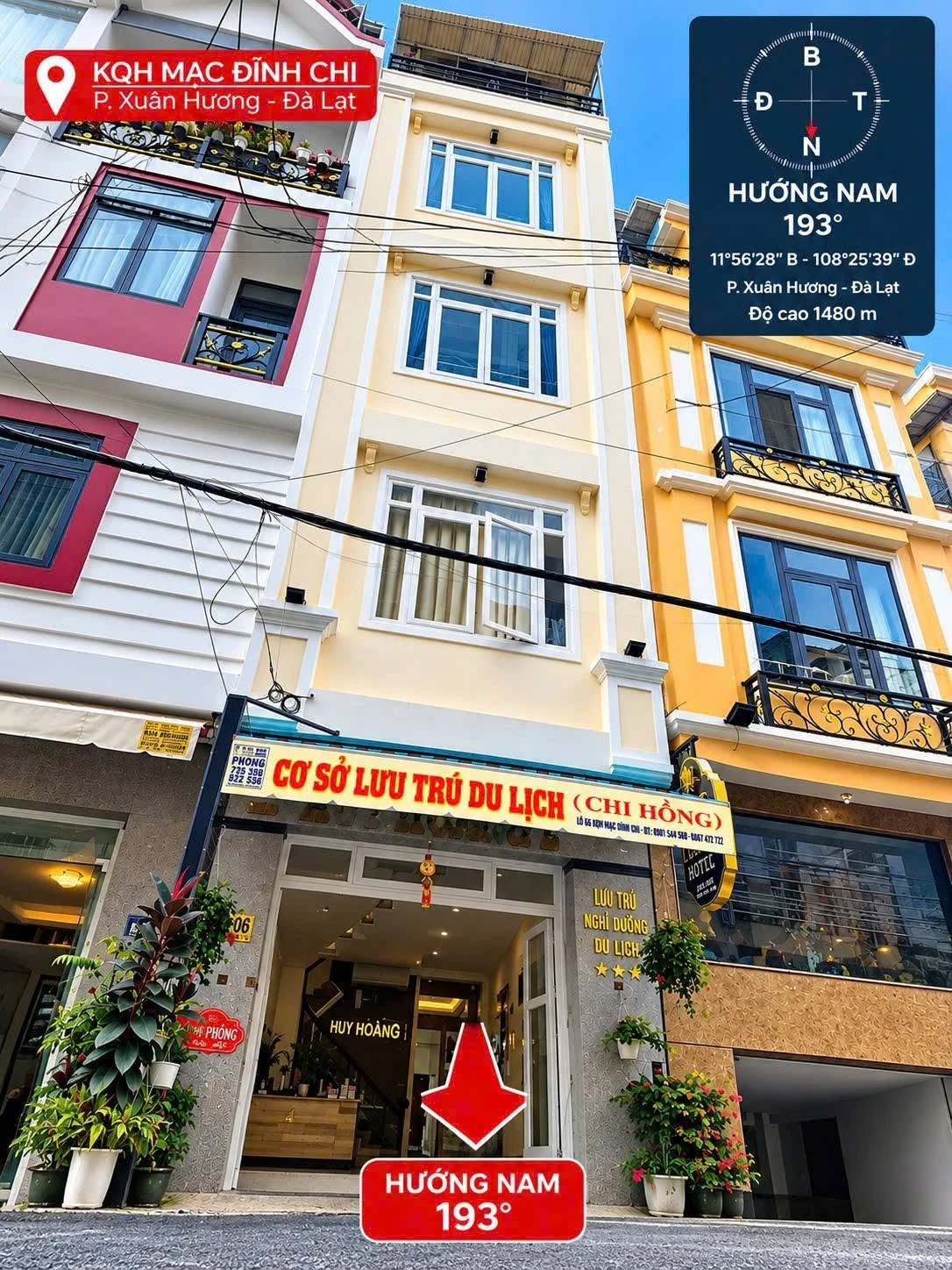 Bán nhà Đà Lạt 44m² 8PN sổ hồng riêng - Ảnh 1