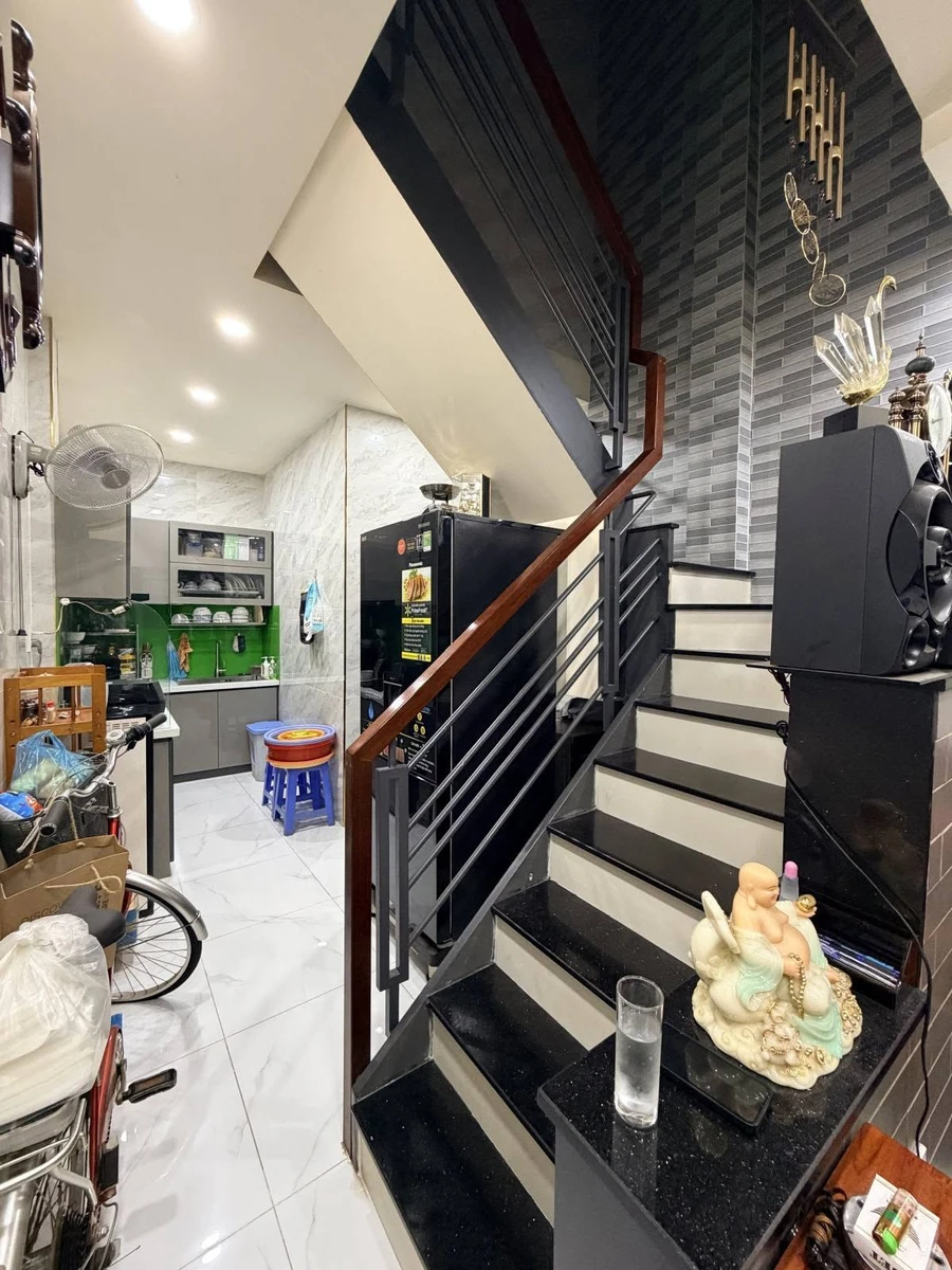 Bán nhà 1 trệt 1 lầu 25m², 2PN, hẻm thông Huỳnh Đình Hai, Bình Thạnh - Ảnh thu nhỏ 4