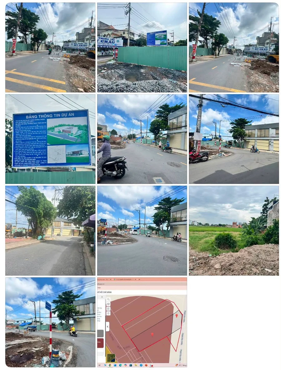 Bán đất lúa 3527m2 mặt tiền Trịnh Thị Miếng, Thới Tam Thôn, Hóc Môn giá 49 tỷ - Ảnh 1