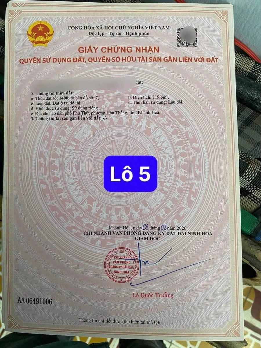 Bán đất 5x26m Phường Hoà Thắng Nhà Bè 399 triệu - Ảnh thu nhỏ 2