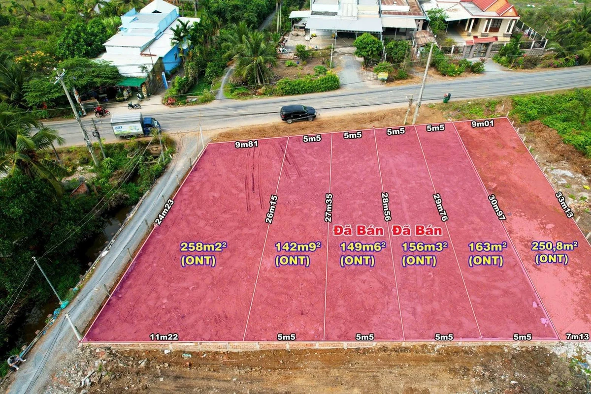Bán đất mặt tiền ĐT.816 142,9m2 xã Thạnh Hòa, Bến Lức, Long An - Ảnh thu nhỏ 3