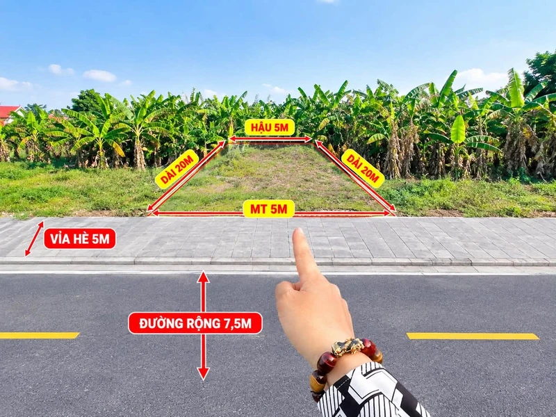 Bán đất Đức Xương Gia Lộc 100m² giá 1 tỷ 4