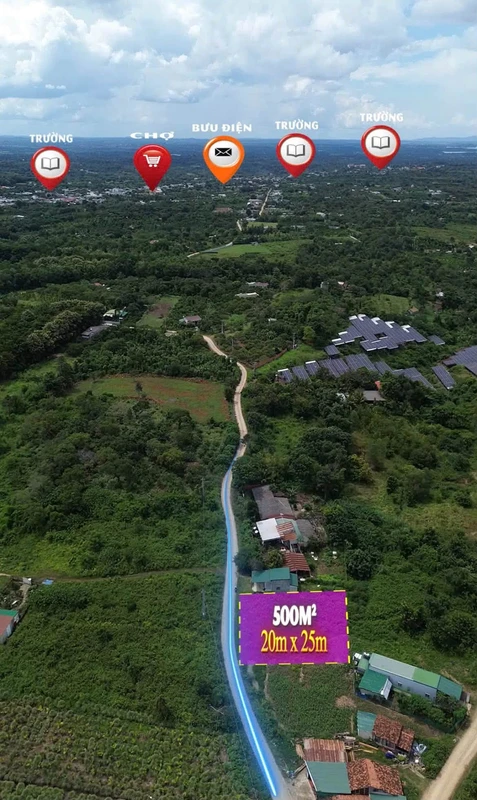 Bán đất vườn 500m² K68 Ea Nuôl Đắk Lắk