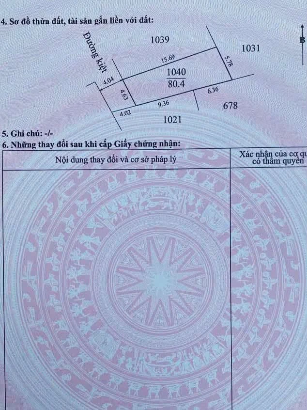 Bán đất kiệt ô tô đường Nguyễn Khoa Chiêm, 80,4m², gần Đại học Ngoại Ngữ Huế - Ảnh 1
