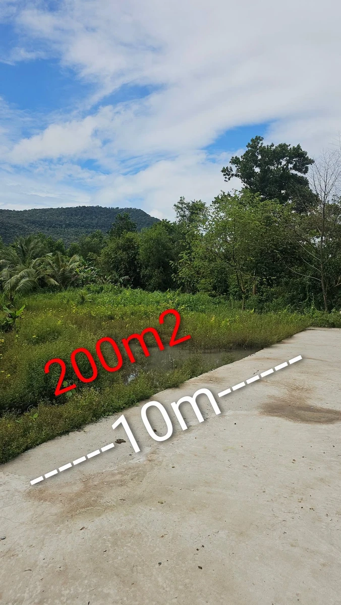 Bán đất Hàm Ninh Phú Quốc 200m2 mặt tiền 10m, 899 triệu - Ảnh 1