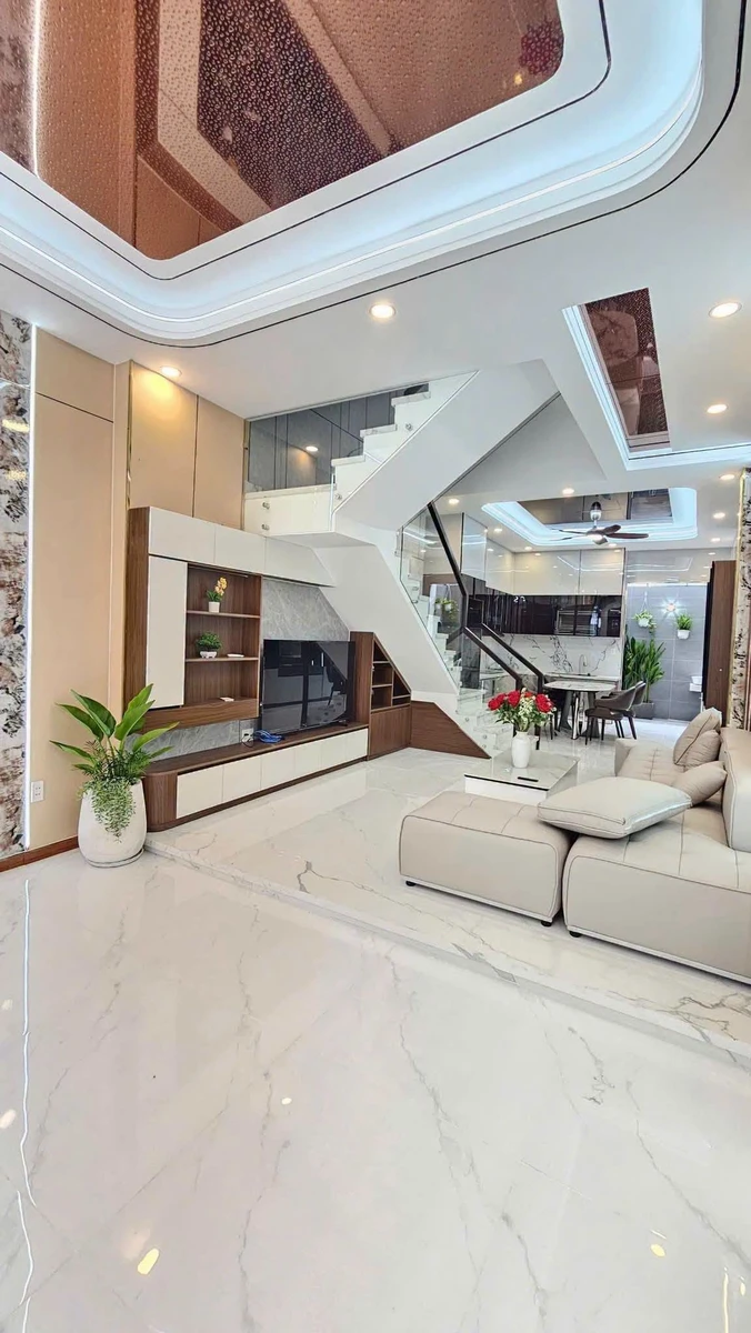 Bán nhà phố 60m2 3PN, 4,6 tỷ, Phường An Phú, Thuận An gần chợ Phú Phong - Ảnh thu nhỏ 4