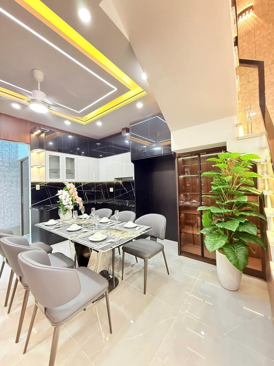 Bán nhà phố 71m² 3 tầng, sân cổng, giá 3 tỷ 350 triệu Nhà Bè - Ảnh thu nhỏ 5