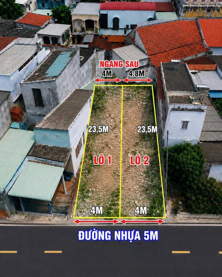 Bán 2 lô đất mặt tiền kinh doanh gần chợ Phúc Hải Biên Hòa 94m² - Ảnh thu nhỏ 2