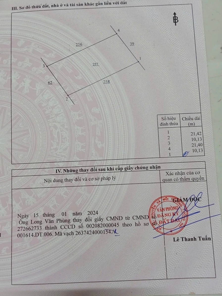Bán đất Tam Phước 215m² sổ riêng 999 triệu - Ảnh thu nhỏ 2