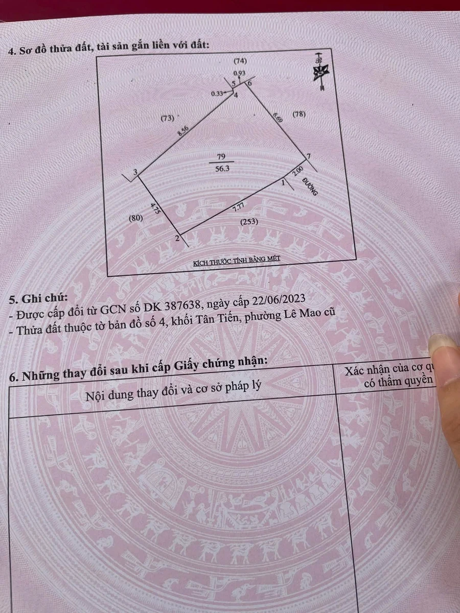 Bán đất mặt tiền Đặng Tất - Lê Mao, Q1, 50-56m2, 1,3-1,6 tỷ - Ảnh thu nhỏ 2