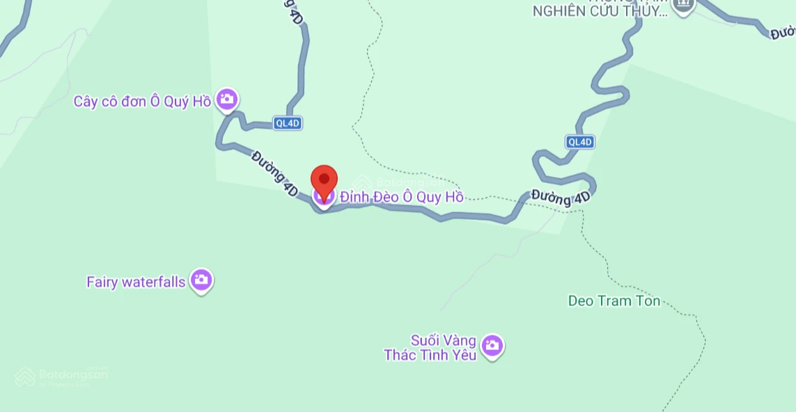 Đất nghỉ dưỡng Sapa 1,5ha mặt QL4D 120m mặt đường, thế đất đẹp, giá 99 tỷ - Ảnh thu nhỏ 2