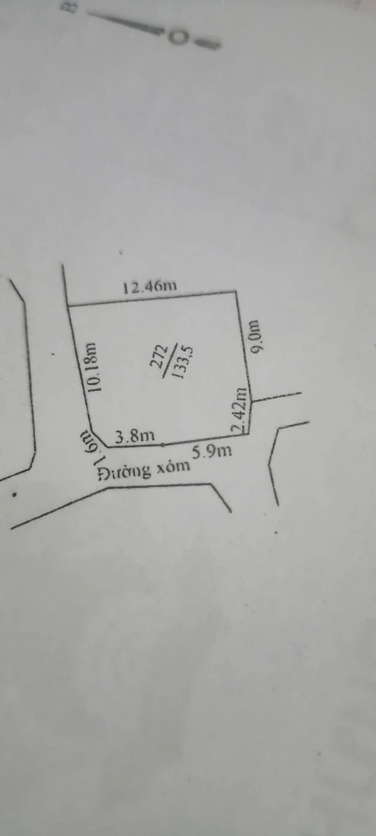 Bán lô góc 133m² thổ cư Gia Lộc, Hải Phòng, giá 1 tỷ 3 - Ảnh thu nhỏ 3