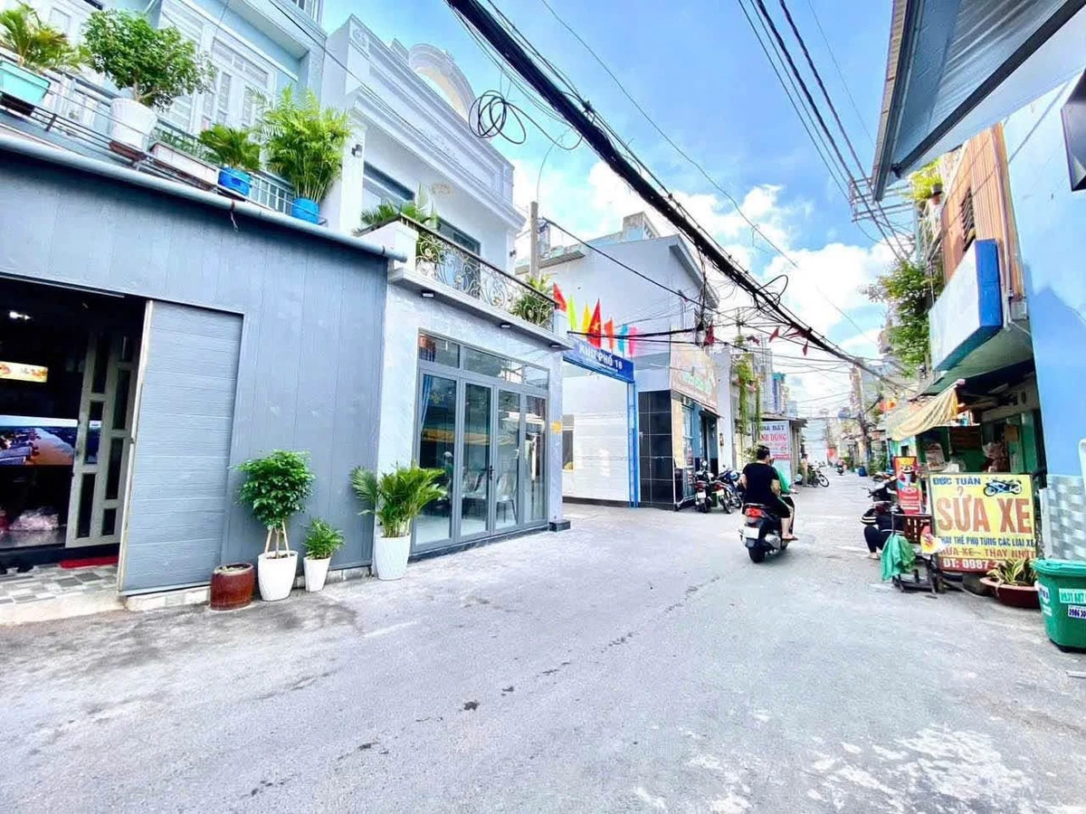 Bán nhà góc 2 mặt tiền hẻm 8m 4x16m, 3PN, đường Trần Thị Hè, Tân Thới Hiệp, Quận 12 - Ảnh thu nhỏ 5