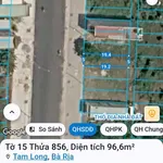 Bán đất mặt tiền Hương Lộ 2, Tâm Long, 100m² - Ảnh thu nhỏ 1