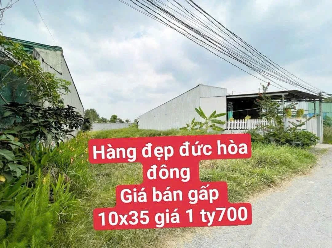 Bán đất Độc lập 350m² Đức Hoà Đông Củ Chi 1 tỷ 700 - Ảnh 1